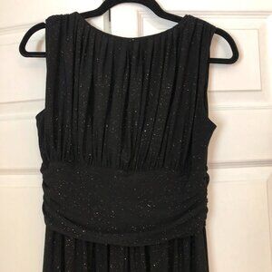 ✨Black Dress with Gold Glitter